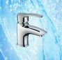 2013 sanitary ware brass single lever bathroom wash basin faucet